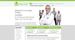 Desktop Screenshot of lasvegasurology.com